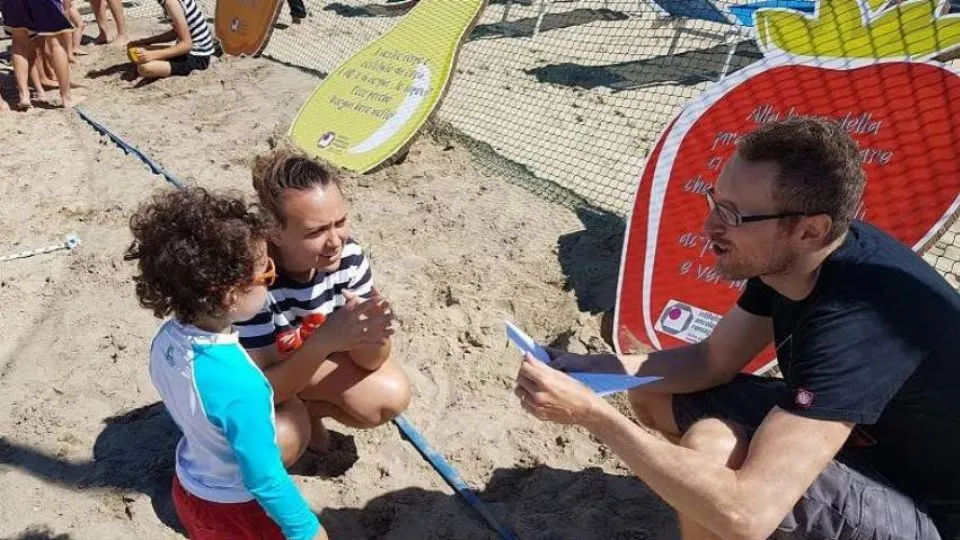 un momento della campagna
