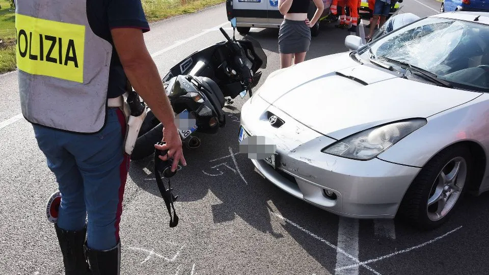 Rimini 22-07-2018 – Incidente SS 16 Italia in Miniatura. © Adriapress.