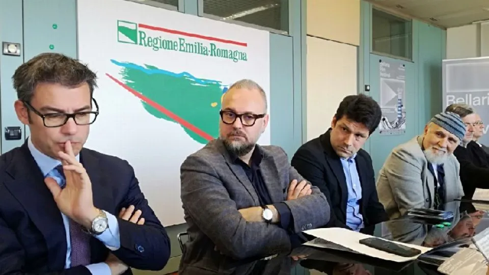 la conferenza stampa di presentazione

