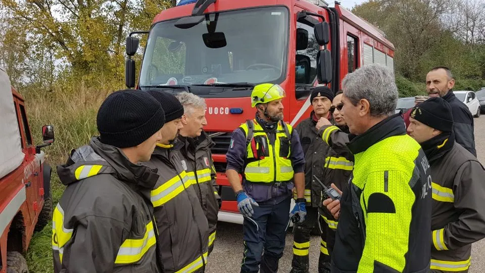 Vigili del fuoco e soccorso alpino (repertorio - Adriapress)