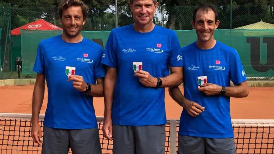 Riccardo Rondinelli, Paolo Pambianco ed Alessandro Rondinelli