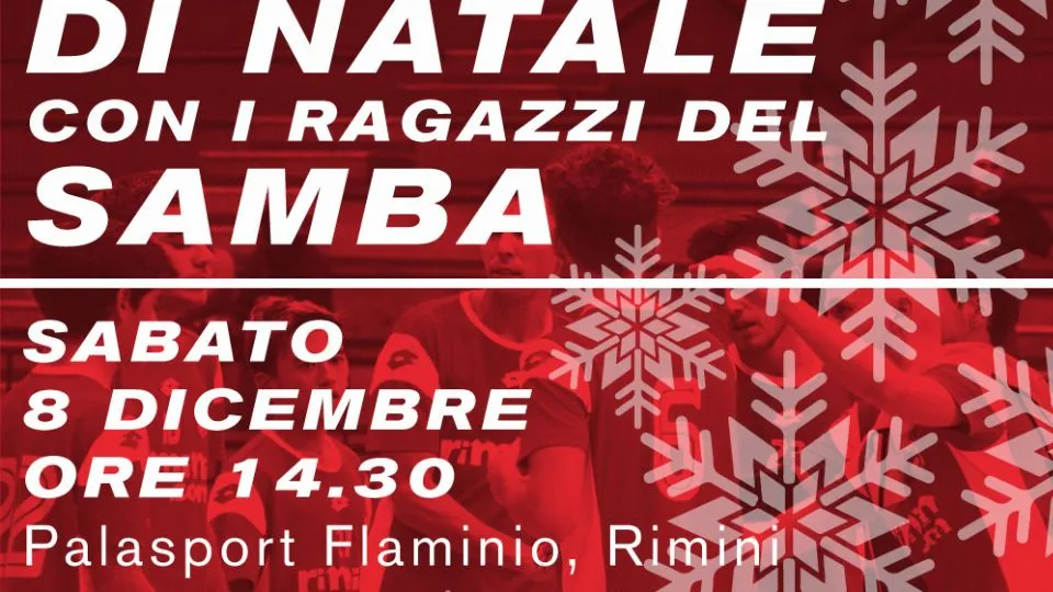 La locandina del pomeriggio di festa
