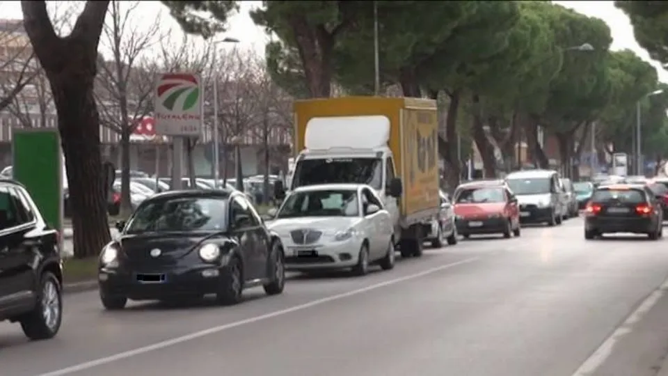 traffico alle Celle (newsrimini.it)