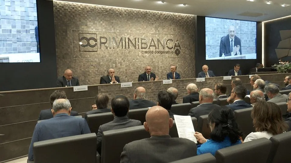 un convegno di RiminiBanca