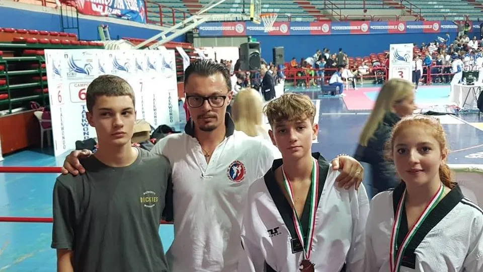Il Maestro Davide Berti e i suoi allievi