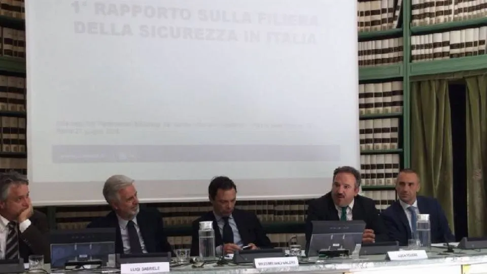 la presentazione del rapporto
