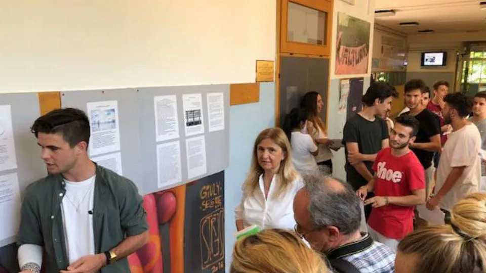 L’inaugurazione della mostra
