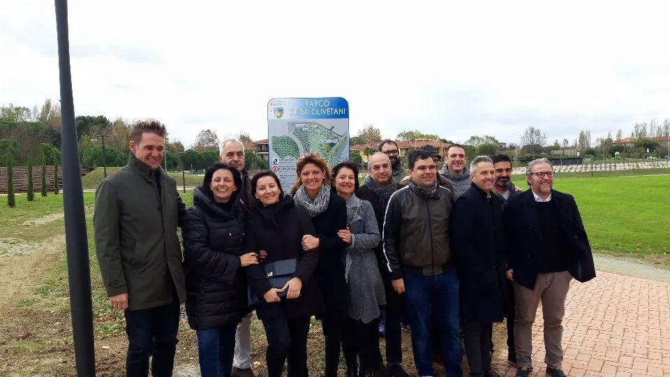 il sindaco, la giunta e i progettisti
