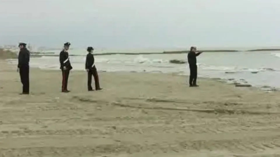 i rilievi (dal video Adriapress)