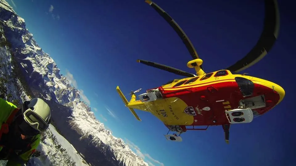 l’elimedica sulle montagne del Trentino
