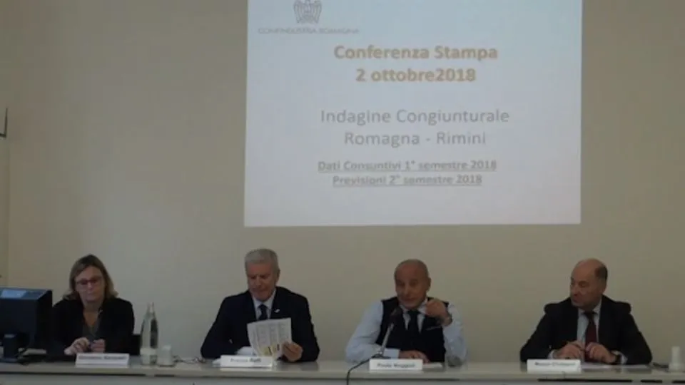 la presentazione del rapporto di Confindutria