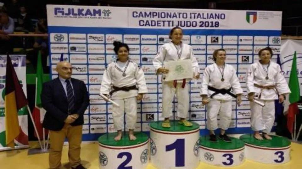 Caterina Mazzotti sul podio