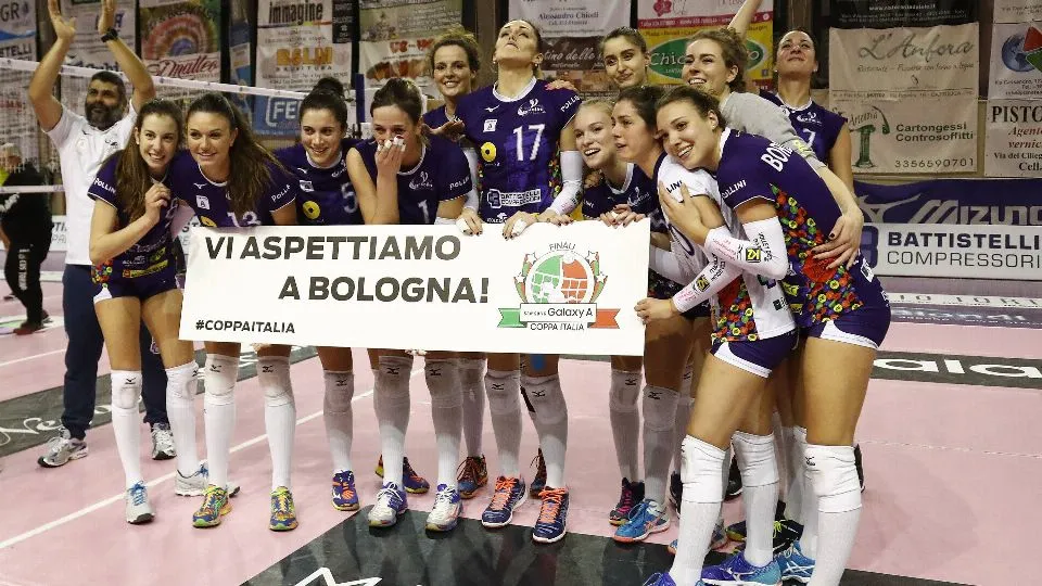 Storica finale di Coppa Italia per le ragazze della Battistelli (foto Lega Pallavolo Serie A Femminile)
