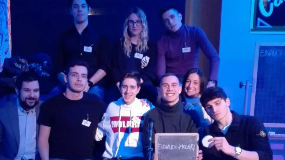 La squadra dell’Einaudi-Molari
