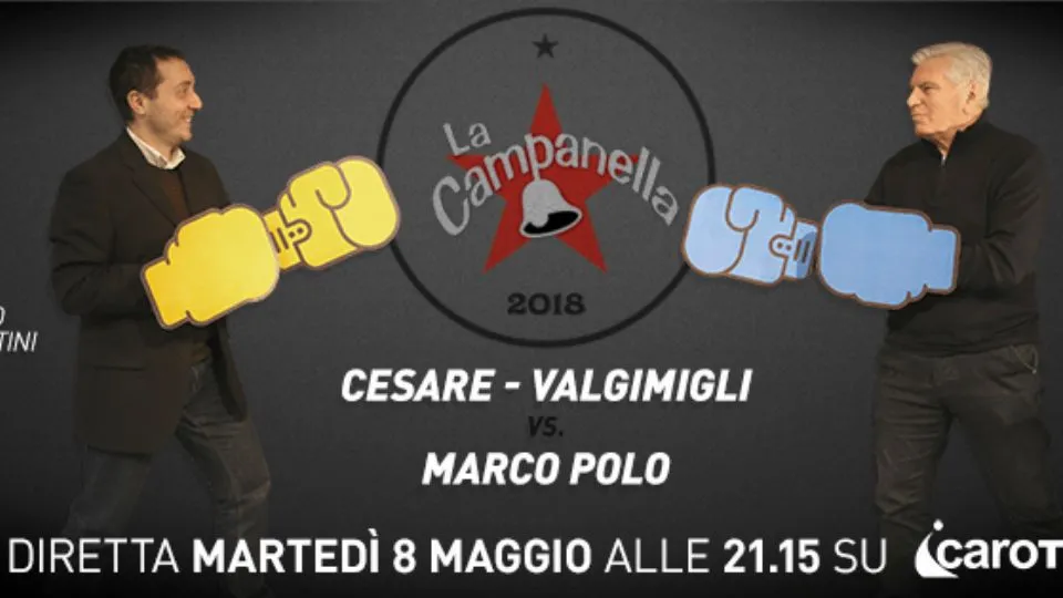 Il cartello della prima semifinale
