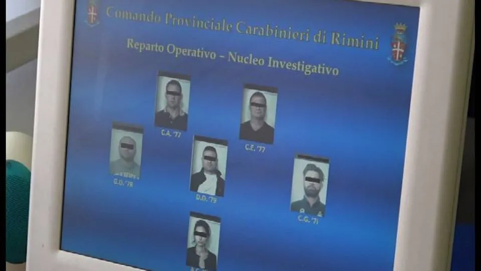 Gli arrestati dell’operazione frutta market
