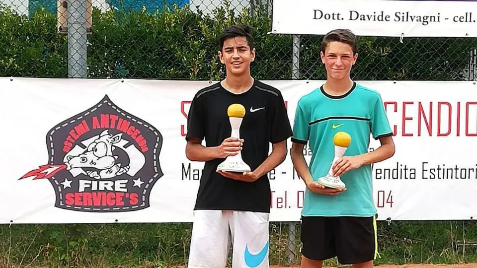 La premiazione dell’Under 16 maschile al Ct Venustas
