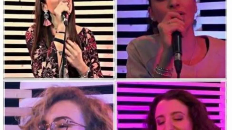 le quattro finaliste del talent
