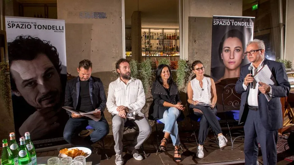 La presentazione ieri sera all’Indaco di Riccione
