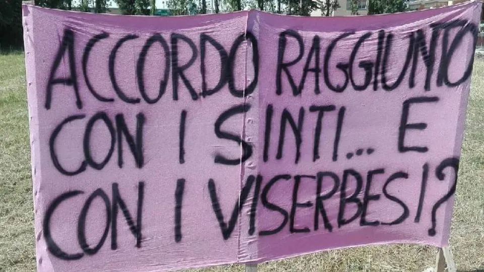 uno striscione
