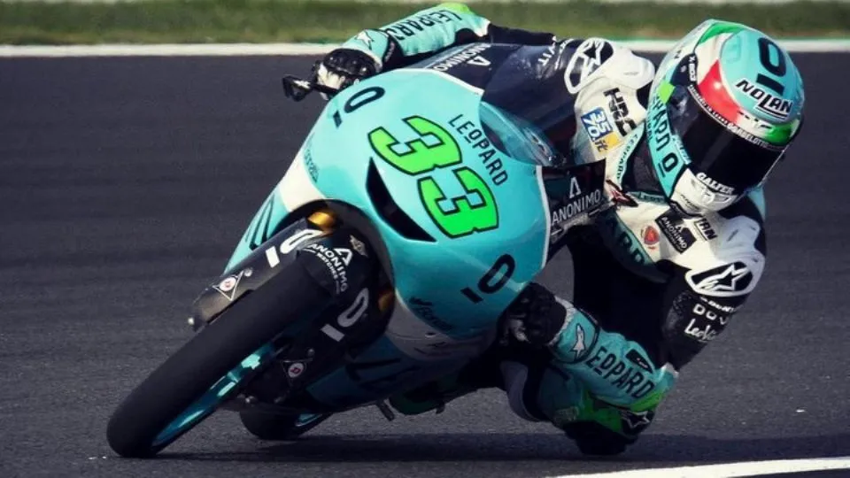 Bastianini in pista
