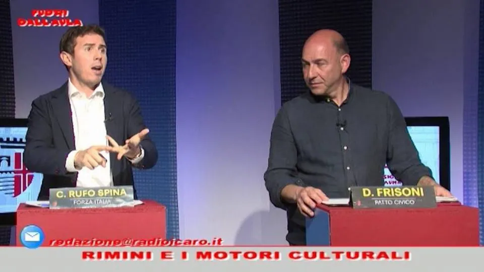 Rufo Spina e Frisoni a Fuori dall’Aula
