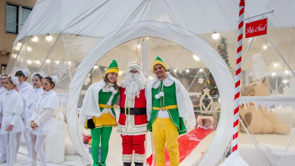 l’igloo di Babbo Natale
