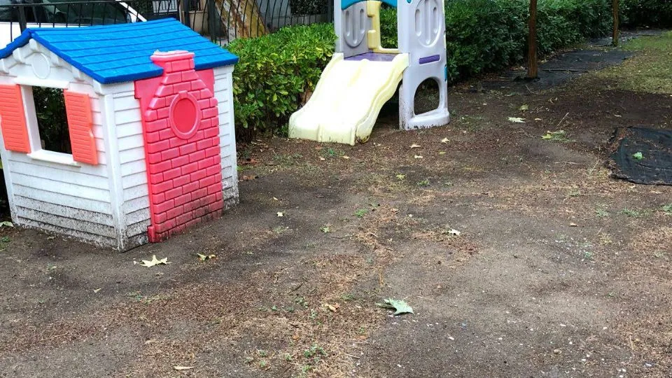 il giardino della materna Isola Blu
