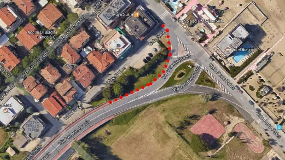 via Verenin dall’alto
