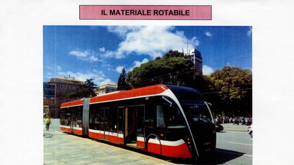 i mezzi del Metromare