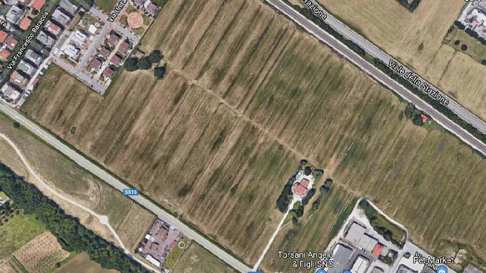 la zona bandieri di Misano