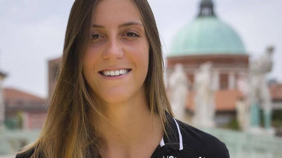 Alessandra Guasti con la maglia del Volley Vicenza