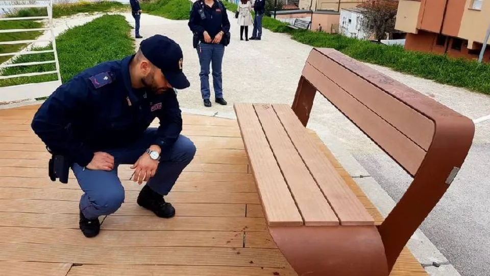i sopralluoghi della Polizia (Adriapress)