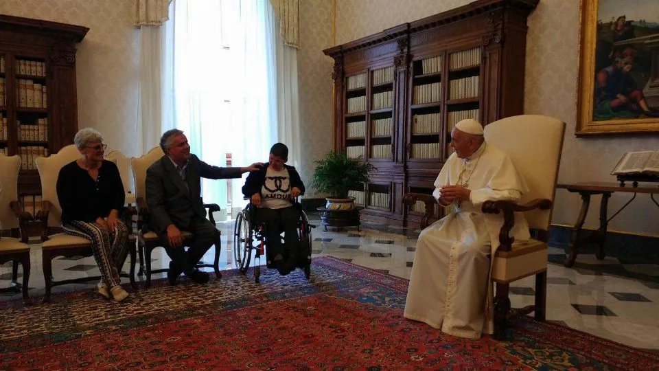 l’incontro con il Papa
