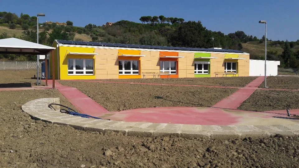 la nuova scuola di Poggio Torriana
