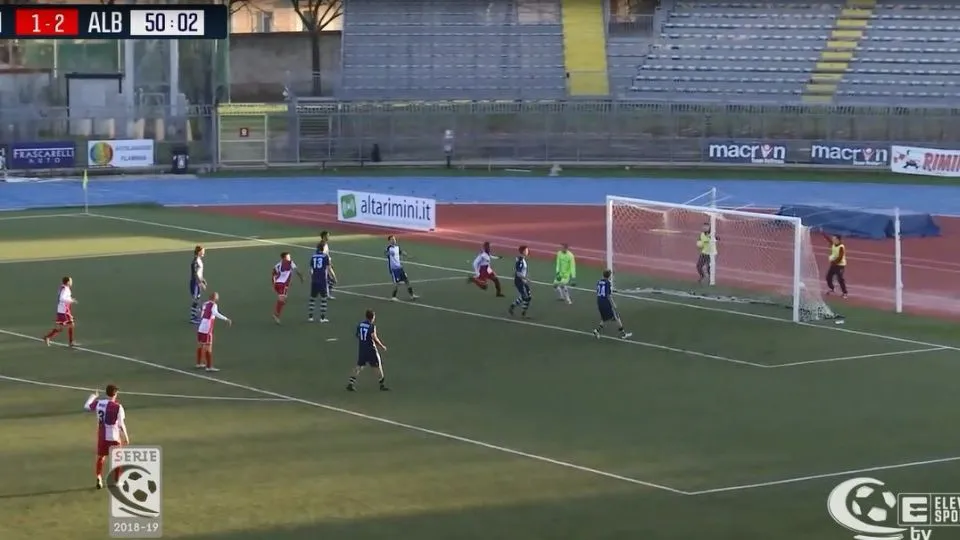 Il 2-2 di Guiebre (ElevenSports)