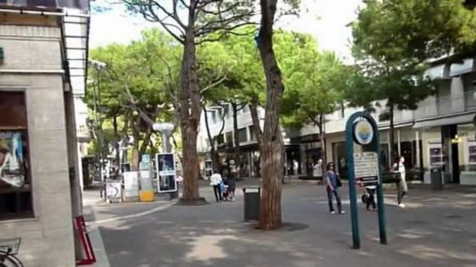 un tratto di viale Dante