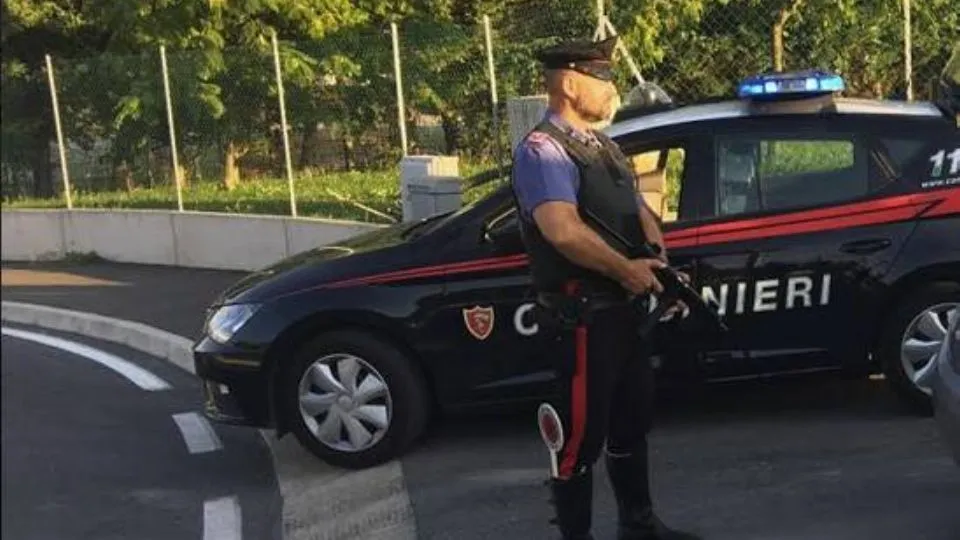 un controllo dei Carabinieri
