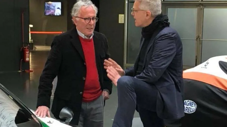 Cesare Fiorio e Sergio Remondino
