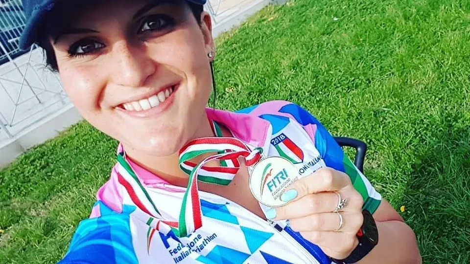 Il selfie di Sharon Spimi