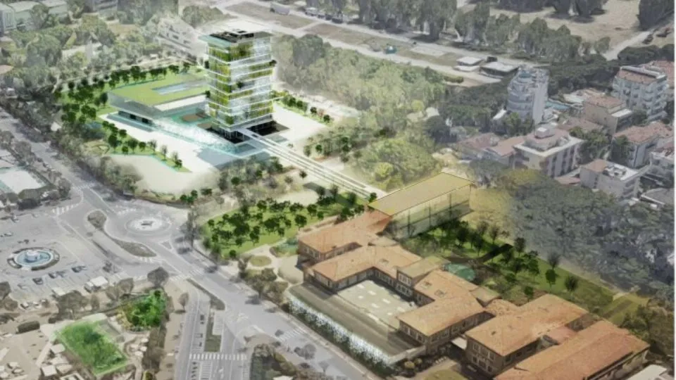un rendering della manifestazione di interesse sulle terme