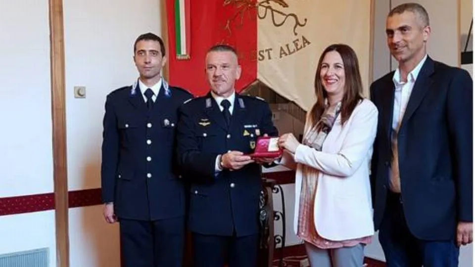 Vagnini omaggiato dall’Amministrazione
