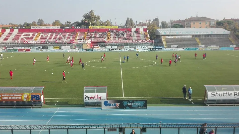 Lo stadio “Romeo Neri”