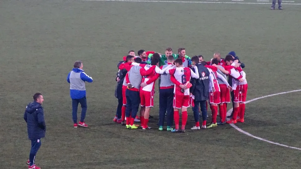 Il Rimini in campo