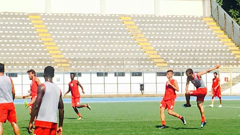 I biancorossi al Romeo Neri (Rimini FC)