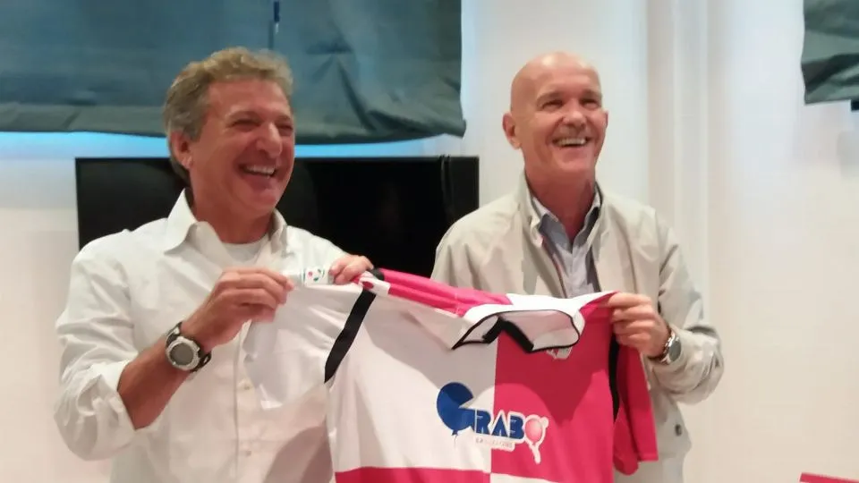 Leonardo Acori e Giorgio Grassi il giorno della presentazione
