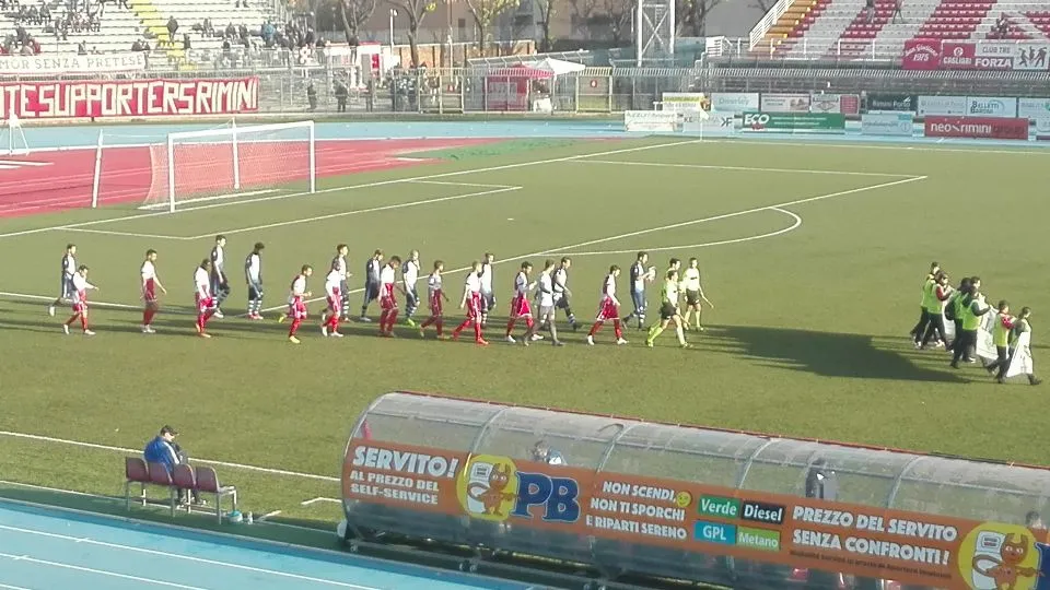 L’ingresso in campo