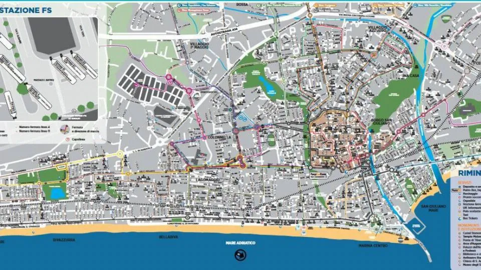 la mappa “incriminata”