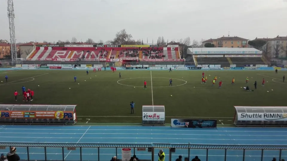 Lo stadio “Romeo Neri”