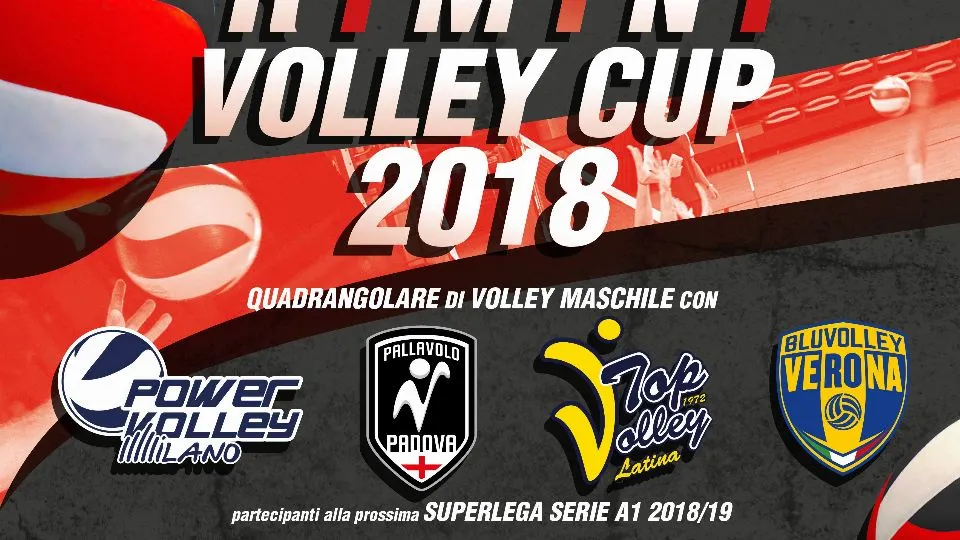 La locandina della Rimini Volley Cup